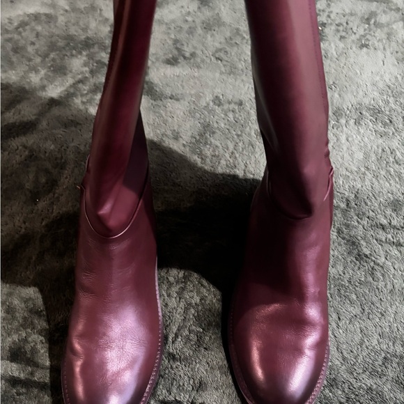 Sam Edelman 8.5 Mable Riding Boots Brown Leather - Picture 4 of 6